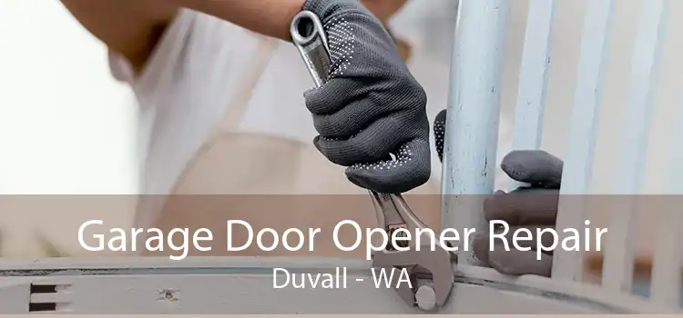 Garage Door Opener Repair Duvall - WA