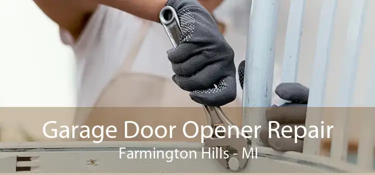Garage Door Opener Repair Farmington Hills - MI