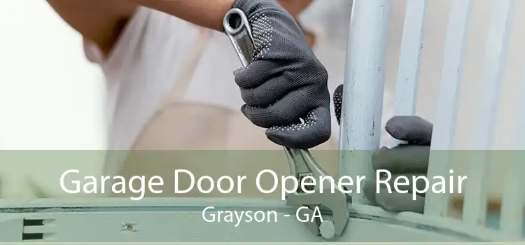 Garage Door Opener Repair Grayson - GA