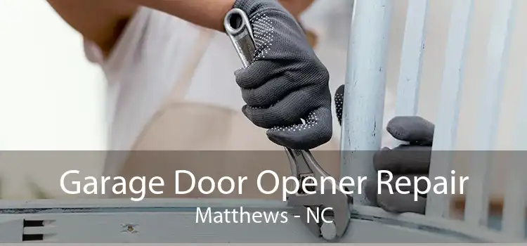 Garage Door Opener Repair Matthews - NC