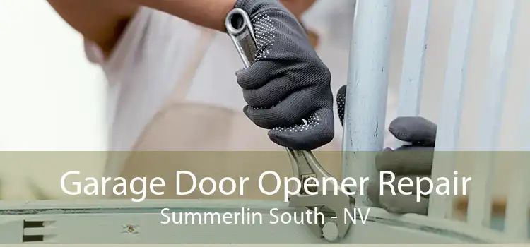 Garage Door Opener Repair Summerlin South - NV