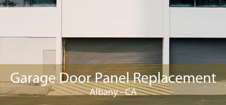 Garage Door Panel Replacement Albany - CA