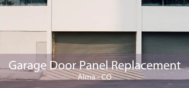 Garage Door Panel Replacement Alma - CO