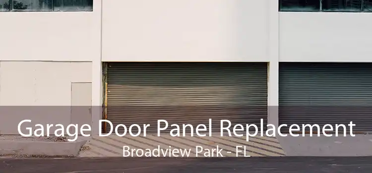 Garage Door Panel Replacement Broadview Park - FL