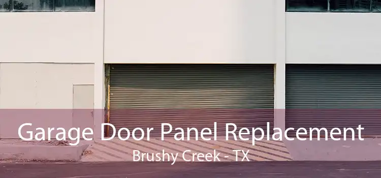 Garage Door Panel Replacement Brushy Creek - TX