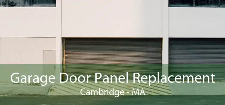 Garage Door Panel Replacement Cambridge - MA