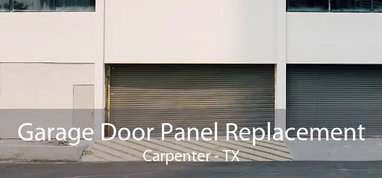 Garage Door Panel Replacement Carpenter - TX