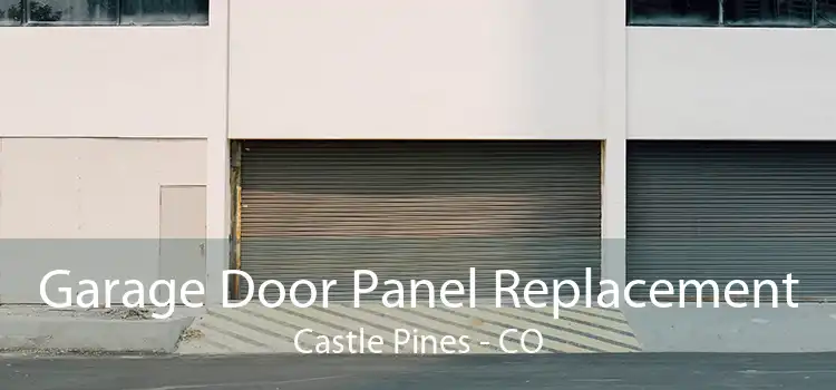 Garage Door Panel Replacement Castle Pines - CO