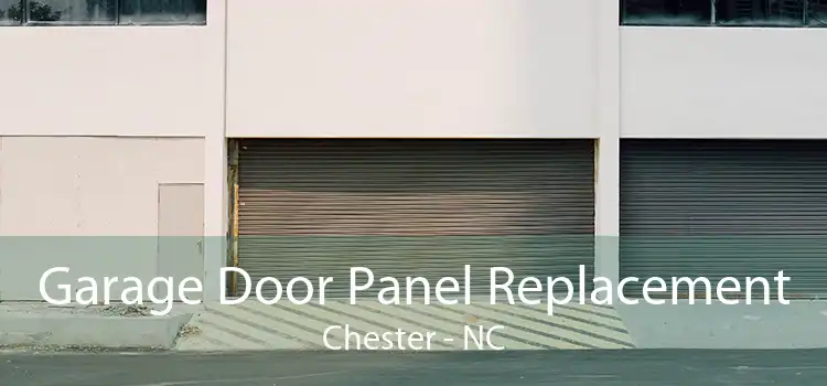 Garage Door Panel Replacement Chester - NC