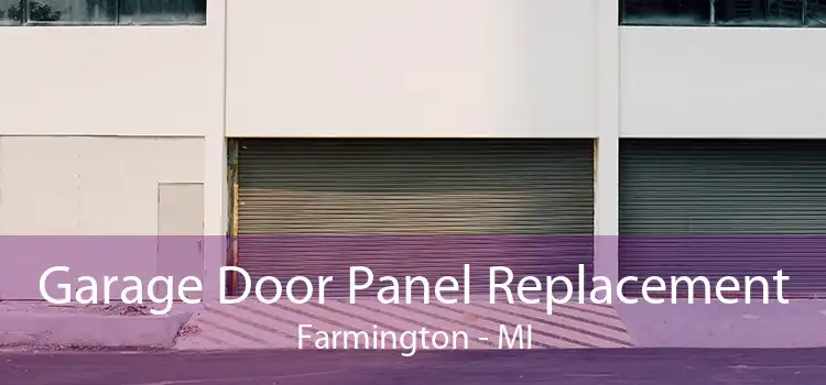 Garage Door Panel Replacement Farmington - MI