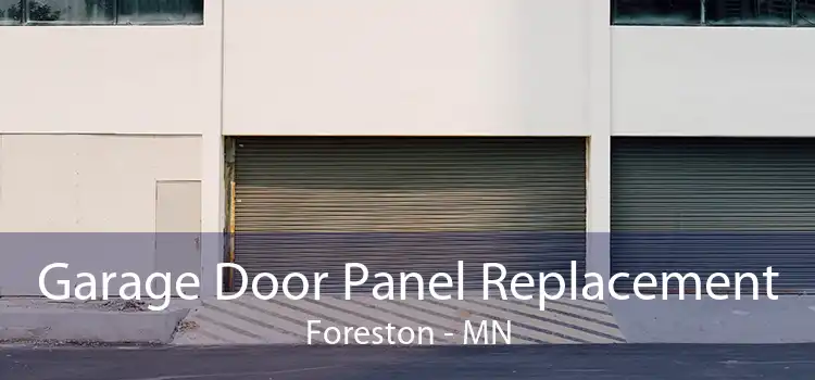 Garage Door Panel Replacement Foreston - MN