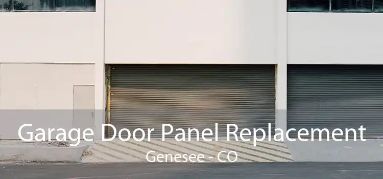 Garage Door Panel Replacement Genesee - CO