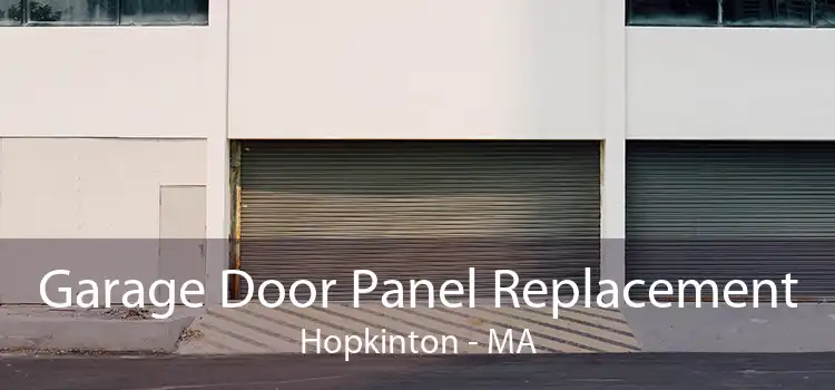 Garage Door Panel Replacement Hopkinton - MA