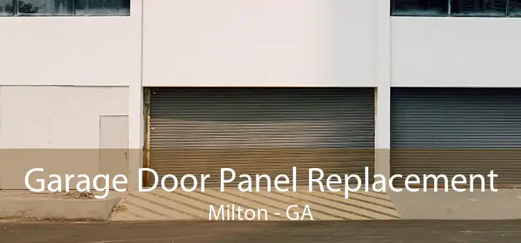 Garage Door Panel Replacement Milton - GA