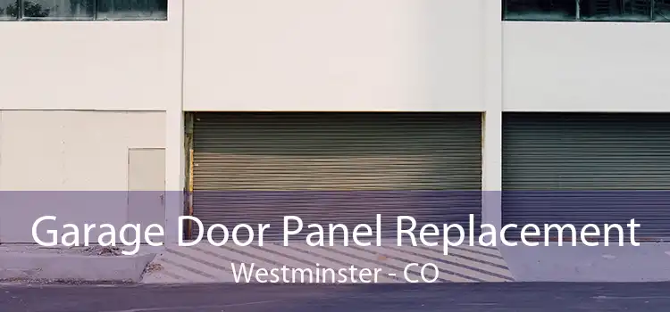 Garage Door Panel Replacement Westminster - CO
