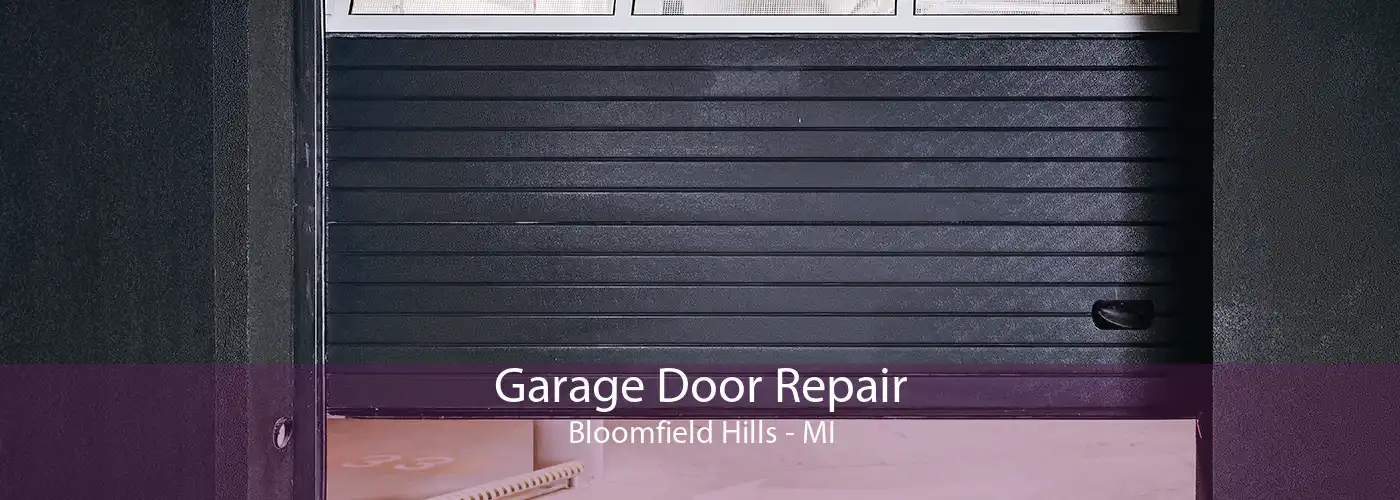 Garage Door Repair Bloomfield Hills - MI