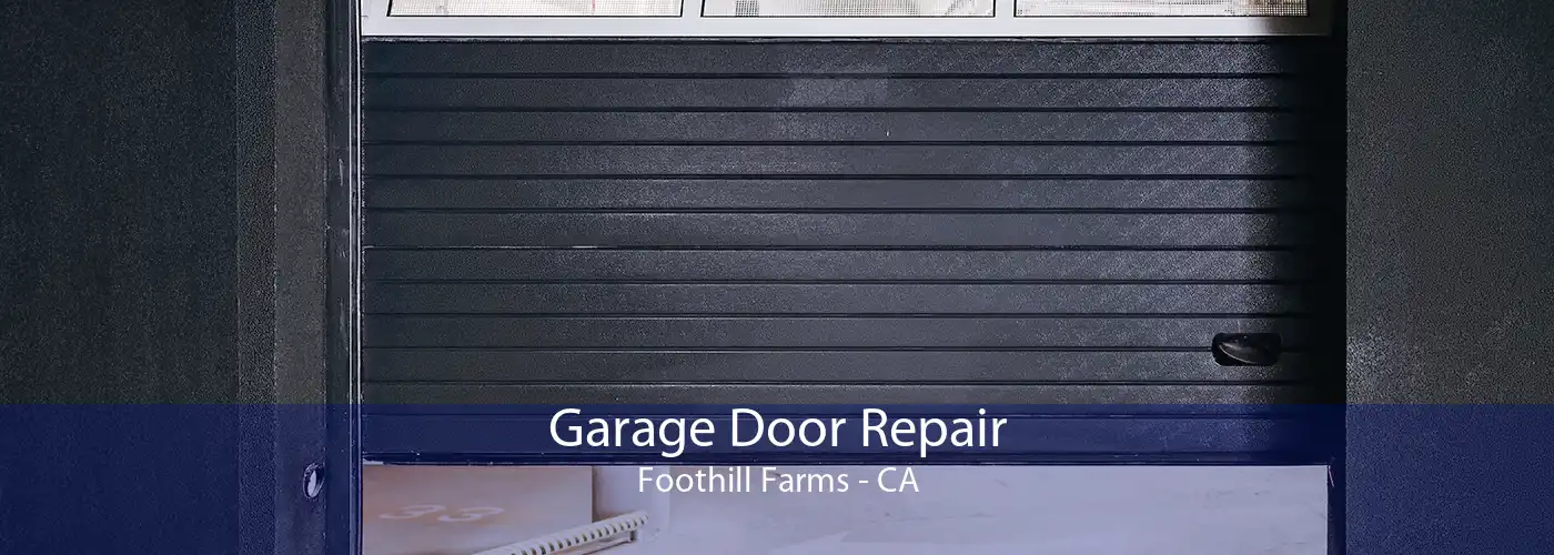 Garage Door Repair Foothill Farms - CA