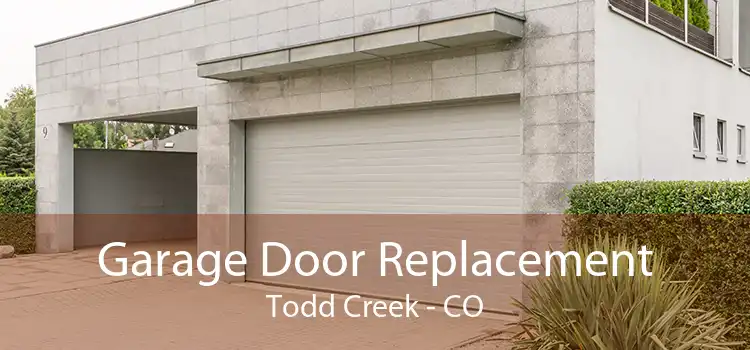 Garage Door Replacement Todd Creek - CO