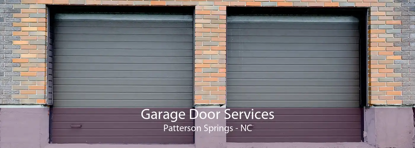 Garage Door Services Patterson Springs - NC