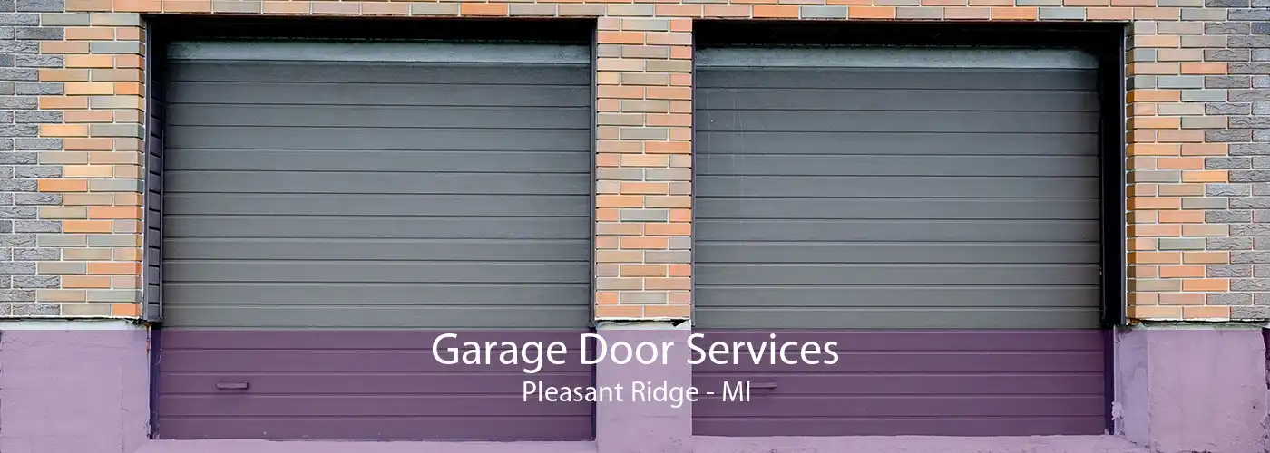 Garage Door Services Pleasant Ridge - MI