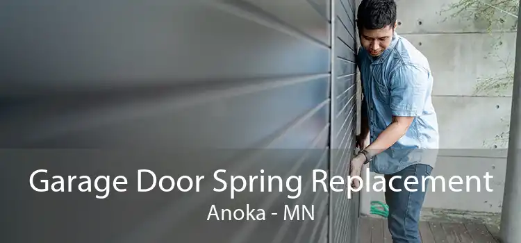 Garage Door Spring Replacement Anoka - MN
