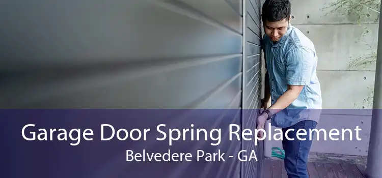 Garage Door Spring Replacement Belvedere Park - GA