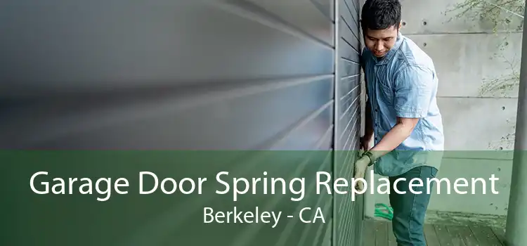 Garage Door Spring Replacement Berkeley - CA