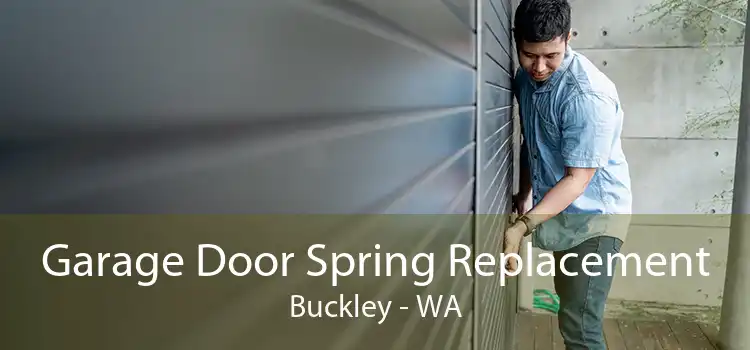 Garage Door Spring Replacement Buckley - WA