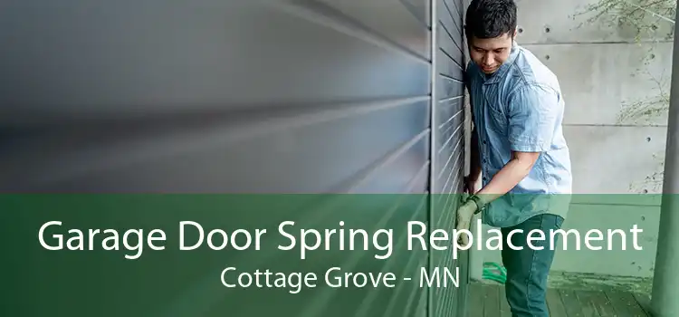 Garage Door Spring Replacement Cottage Grove - MN