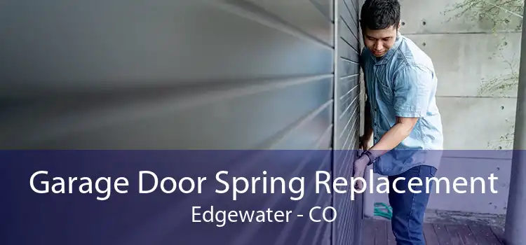 Garage Door Spring Replacement Edgewater - CO