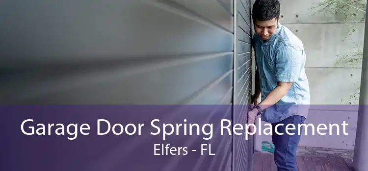 Garage Door Spring Replacement Elfers - FL