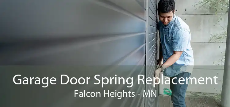 Garage Door Spring Replacement Falcon Heights - MN