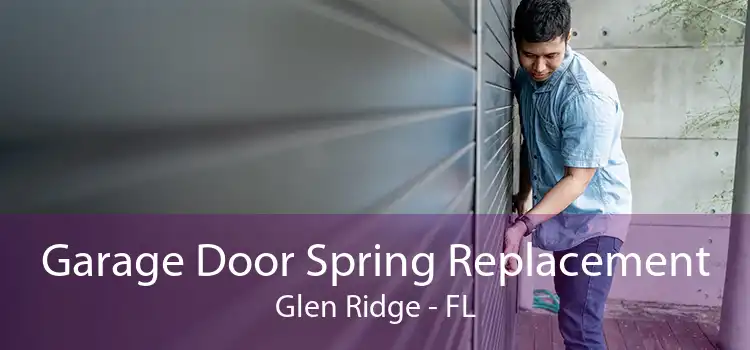 Garage Door Spring Replacement Glen Ridge - FL