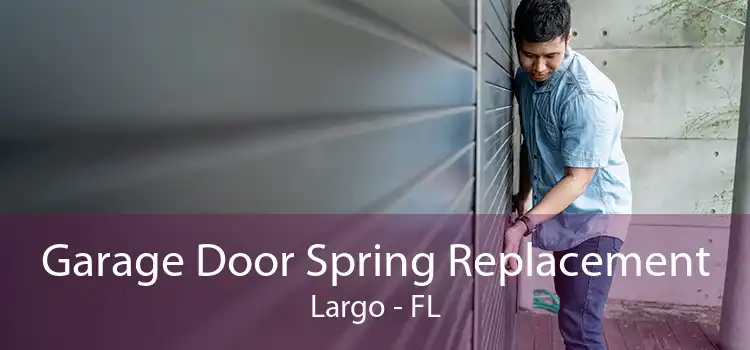 Garage Door Spring Replacement Largo - FL
