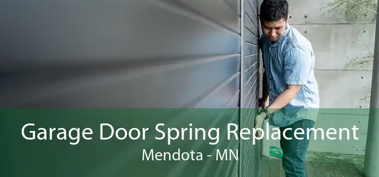 Garage Door Spring Replacement Mendota - MN