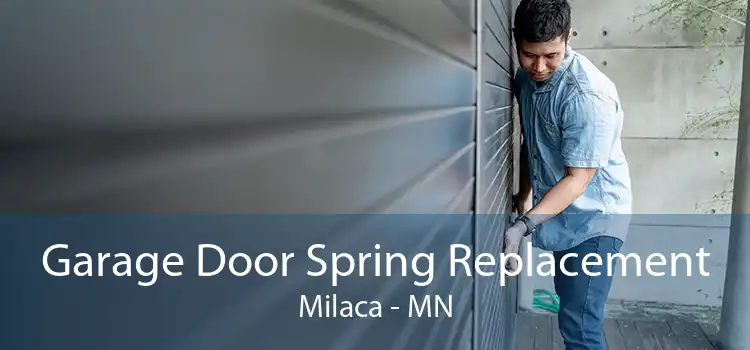 Garage Door Spring Replacement Milaca - MN