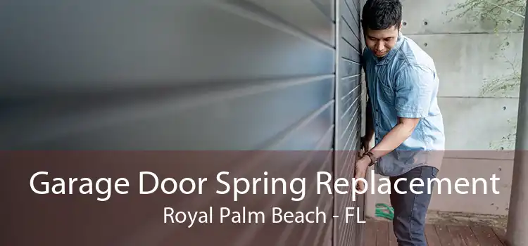 Garage Door Spring Replacement Royal Palm Beach - FL