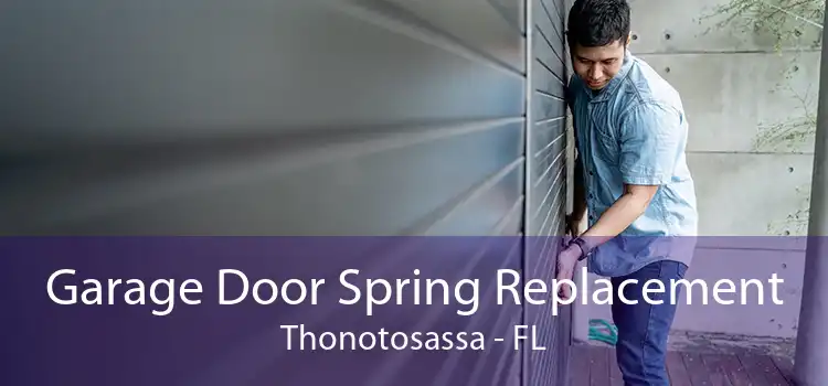 Garage Door Spring Replacement Thonotosassa - FL
