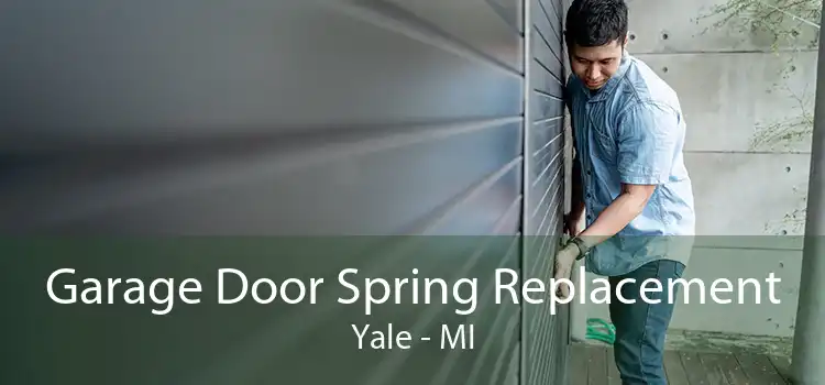 Garage Door Spring Replacement Yale - MI